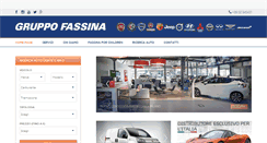 Desktop Screenshot of gruppofassina.it
